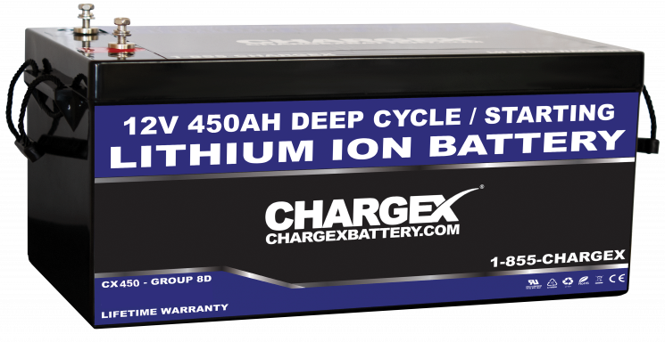 Chargex® 12V 40AH Lithium Ion Battery