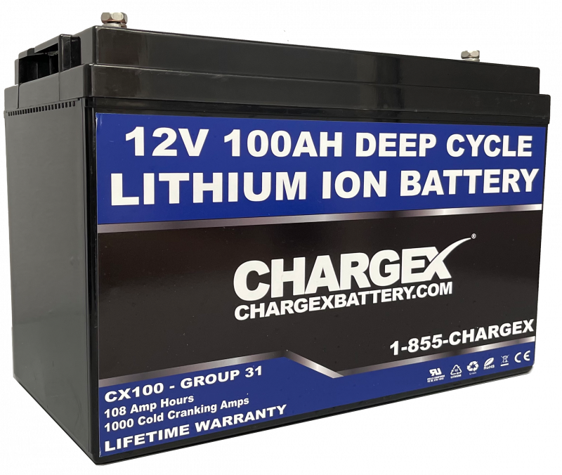 60 Volt Lithium Battery Duty | Kit Posts Output Terminal Heavy