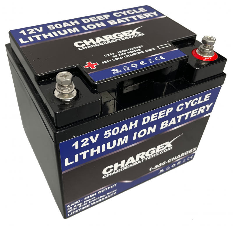 evenwichtig Stap compromis 12V 50 AH Lithium Ion Battery | Deep Cycle Lithium Ion Battery | Smart  Battery